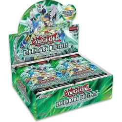 Yu-Gi-Oh! Legendary Duelists Synchro Storm Booster Display - TCG OVP Displays mit 168 Karten, ideal für Sammler und Spieler, 1. Auflage, englische Edition, bietet spannende neue Synchro-Möglichkeiten!