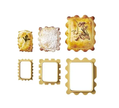 Betty Bossi Krapfen-Ausstecher 3er-Set in gold von Betty Bossi