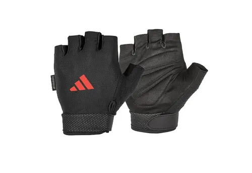 adidas Performance Trainingshandschuhe Essential Adjustable Gloves - Rot/L Mit Aeroready-Kühltechnologie