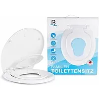 Bath4U Toilettendeckel mit integriertem Kindersitz und Absenkautomatik