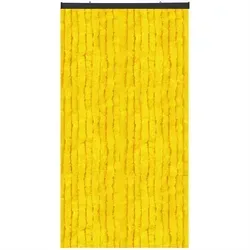 Flauschvorhang Sondergröße 100cm x 250cm - Gelb, Sichtschutz für Türen - Der flauschige Vorhang in Sondergröße ist ideal für Türen beim Camping oder Zuhause. Er bietet Sichtschutz, lässt Luftzirkulation zu und hält Insekten fern. Leicht, geräuschlos und einfach zu montieren. Kürzbar in Länge und Breite.