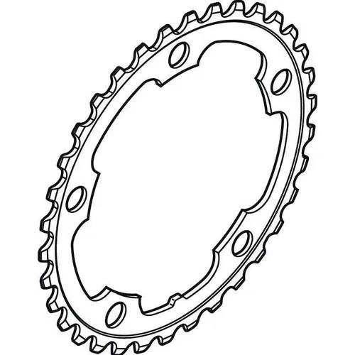 Produktbild Shimano Kettenblatt 2200 FC-2350 34 Zähn silber (34) (30245976)