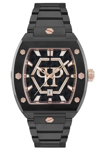 PHILIPP PLEIN Quarzuhr HEXAGON PHANTOM, (1-tlg), Quartz 3 hands
