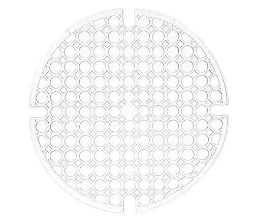 Kinvara SPÜLBECKEN Einlage Ø30cm rund transparent Spülbeckenmatte Spülbeckeneinlage Spülmatte Abtropfmatte Matte 51