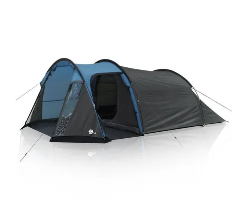 your GEAR Sopero Tunnelzelt für 4 Personen - Wasserdichtes Tunnelzelt mit 5000 mm Wassersäule, UV-Schutz 50+, und Moskitonetz für ungestörten Campingkomfort. Ideal für Familienurlaube und Festivals.