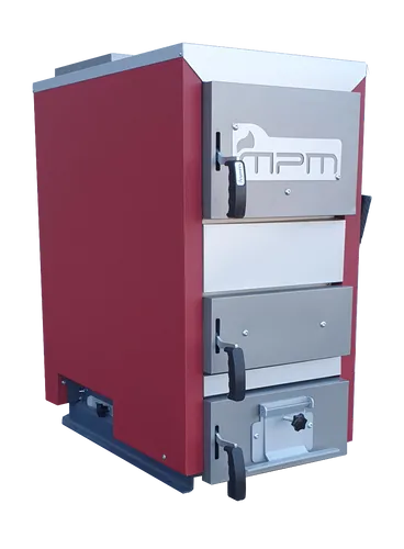 MPM 10 kW Festbrennstoffkessel mit Feuerzugsregler