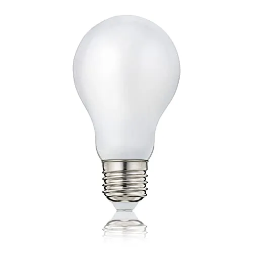 hellum LED Glühbirne E27, 7W warmweiß LED Lampe mit 806 Lumen LED Filament, E27 Vintage Led Leuchtmittel ersetzt 60-Watt Glühbirne, 2700 Kelvin E27 led warmweiss Matt, 206210