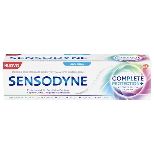Sensodyne Complete Protection Zahnpasta für empfindliche Zähne, 75 ml