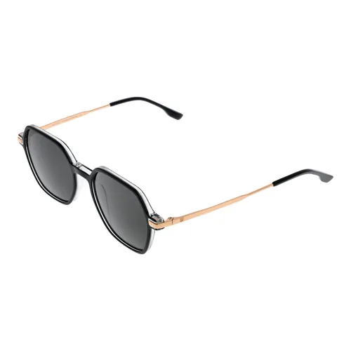 Bulget Sonnenbrille BGY9006 H01 Unisex Schwarz - 100% UV-Schutz - Moderne Unisex-Sonnenbrille, ideal für sonnige Tage. Mit hochwertigem Kunststoffglas und stylishem Vollrand-Rahmen in Schwarz. Inklusive Original-Etui.