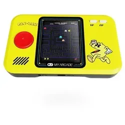 Pocket Player PRO Pac-Man - Retrogaming-Spiel mit 7 cm hochauflösendem Farbdisplay, ergonomisches Design und integrierter Lautsprecher für komfortables Spielen