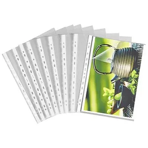 Bene Prospekthülle DIN A4 - Glasklar, 50 Stück - Hochwertige Prospekthüllen aus Polypropylen, 0.14mm dick, ideal zum Schutz und zur Präsentation von Dokumenten.