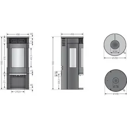 Oranier Kaminofen Rota Tre 2.0, 5,5 kW