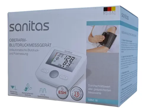 Sanitas SBM 18 Oberarm Blutdruckmessgerät von Sanitas