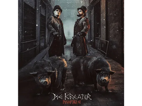 Die Kreatur - PANOPTIKUM (Vinyl) - Heavy Metal Vinyl, kraftvolle Klänge und einzigartige Covergestaltung für echte Sammler.