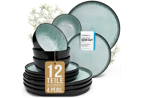 Geschirr Schwarz von PURE LIVING INTERIOR DESIGN