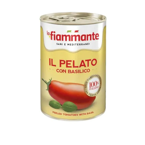 Pelati Basilikumtomaten 400g - La Fiammante von La Fiammante