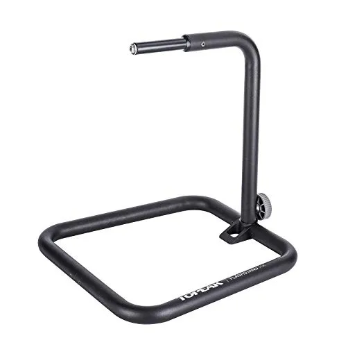 Topeak Flashstand MX Fahrradständer - Fahrradständer, platzsparend zusammenklappbar und ideal für alle Hohlspindel-Achsen, maximale Belastung von 18 kg, leichtes Aluminium-Stahl-Gemisch