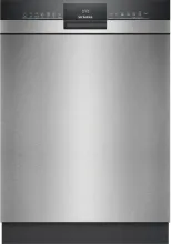 SN43ES22CE Unterbau Geschirrspüler 60cm - Edelstahl, autoOpenDry, HomeConnect, varioSpeedPlus und aquaStop für effizientes Spülen
