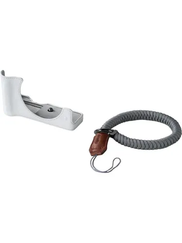 Produktbild SmallRig 5431 Halb-Ledertasche für Canon EOS R50 V (Weiß)