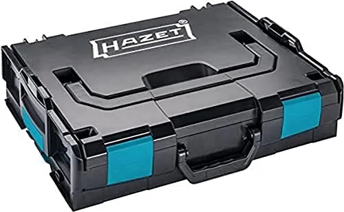 HAZET L-Boxx 102 190L-102 - Werkzeugkasten aus schlagfestem ABS-Kunststoff, extrem robust und ideal für den sicheren Transport von Werkzeugen. Ergonomische Griffe sorgen für besten Tragekomfort.