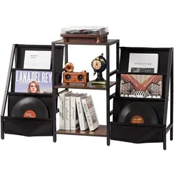 VEVOR Plattenspielerständer für 280 Alben von Vevor