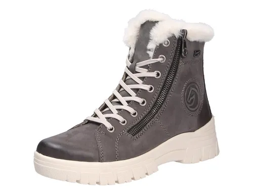 Remonte Damen Chelsea Boots D0E77, Wasserabweisend und Gefüttert - Wanderschuhe mit remonteTEX für optimalen Kälteschutz und herausnehmbarer, schockabsorbierender Innensohle für individuellen Komfort.