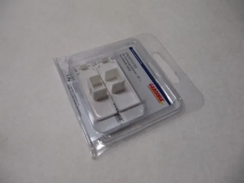 Gardinen Endstücke für Vorhangschienen GE 1 weiss