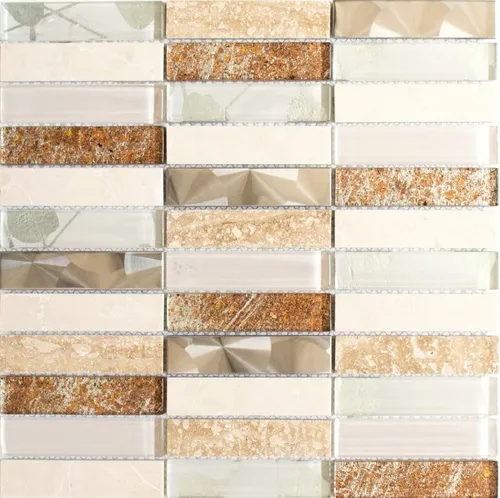 Wand- & Deckenfliesen Beige von Mosaik Netzwerk