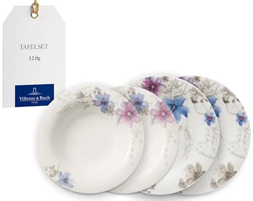 Villeroy und Boch Mariefleur Gris Basic Tafel-Set, 12 tlg.