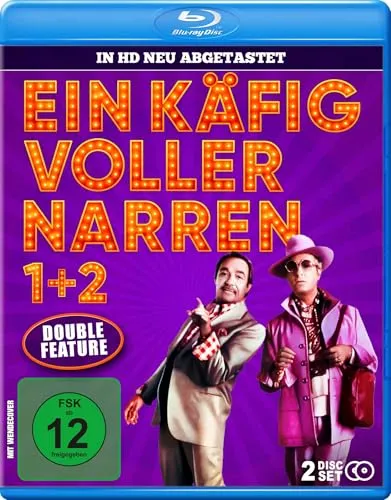 Ein Käfig voller Narren 1+2 Double Feature (in HD neu abgetastet) [Blu-ray]