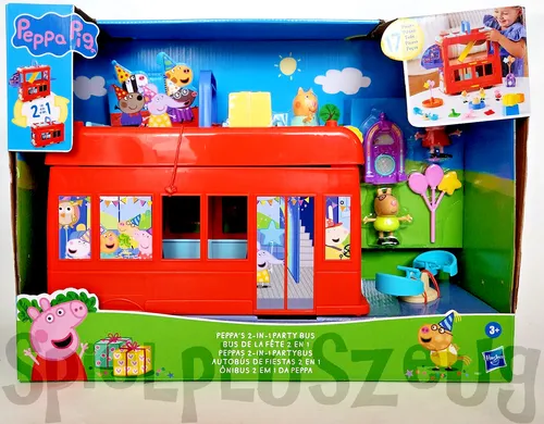 Hasbro - Peppa Pig Peppas 2-in-1 Partybus