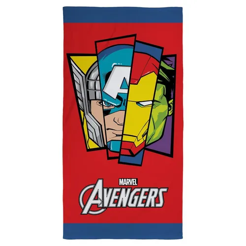 Avengers Abzeichen Handtuch Marvel Superhelden Weiche Baumwolle Kinder Pool Bad