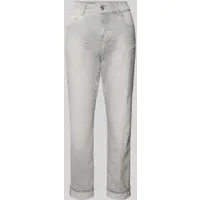 ANGELS Bequeme Jeans DARLEEN COOL - Trendige Damenjeans mit gekrempeltem Hosenbein und Straight Fit, ideal für lässige Looks und vielseitige Anlässe.