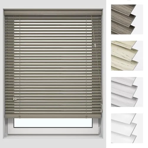 Produktbild Victoria M. Kaya Holzoptik Jalousie 80 x 250 cm