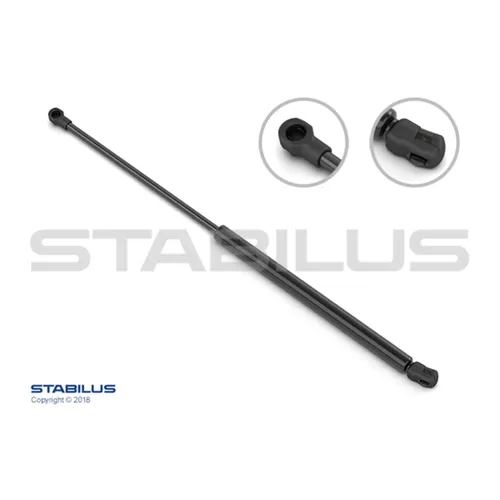 Gasfeder, Motorhaube STABILUS 3445FO in schwarz von Stabilus