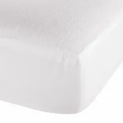 Dormisette Molton Spannbetttuch Q156 80x200 cm - Bettlaken aus strapazierfähigem Molton mit Rundumgummi für perfekten Sitz. Kochfest und umweltschonend, bietet es optimalen Schutz für Matratzen bis 30 cm Höhe.