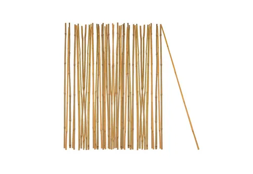 BigDean Ranksäule Pflanzstab Bambusstab 100% Naturprodukt Set, 50 St., Bambusstäbe, 100% Natur, Drinnen & Draußen geeignegt.