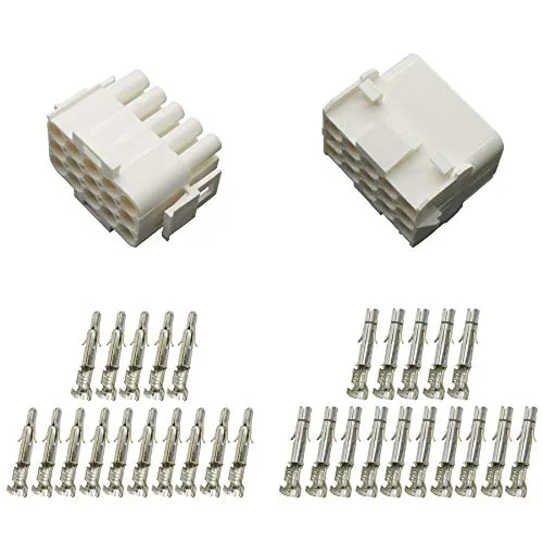 Produktbild Stecker Set Steckverbinder Universal Mate N Lok 15-polig incl. Kontakten