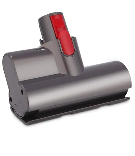 SOBEAU Mini Turbinendüse für Dyson V7 V8 V10 V11 V15 Staubsauger, Ersatzbürste Zubehör Entfernt Milben und Allergene, für Sofa, Autositz, Sessel