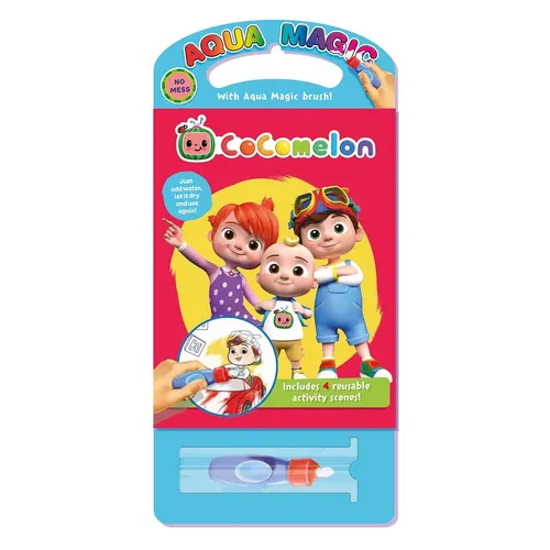 Cocomelon - Aqua Magic Wiederverwendbares Malbuch Set