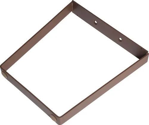Bankgestell V-Form in Kupfer-Optik 420x400 mm - Gartenbänke: Robustes Bankgestell aus Stahl in ansprechender Kupferoptik, ideal für kreative DIY-Sitzmöbel mit 100 kg Belastbarkeit und 42 cm Sitzhöhe.