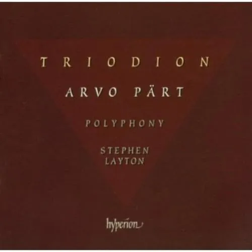 Arvo Pärt: Triodion/ Dopo la Vittoria/+ - Chorwerke