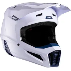 Leatt Motocrosshelm 2.5 V26 - ECE 22.06, sicher und komfortabel - Motorradhelme mit 360° Turbine Technology für optimalen Schutz und 13 Belüftungskanälen, ideal für warmes Wetter. Inklusive Leatt Vizion 3.5 MX-Brille mit Anti-Beschlag-Beschichtung.