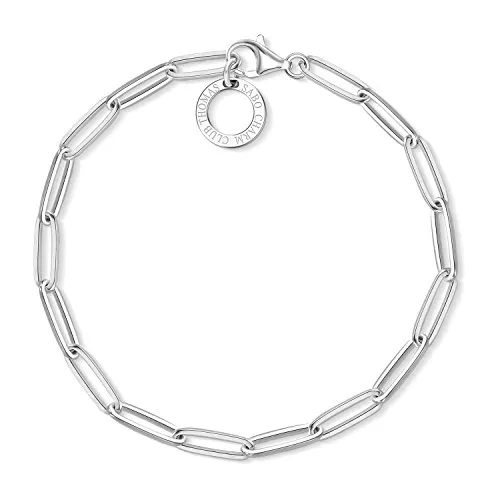 Thomas Sabo Charm-Armband Charm Club 925 Sterling Silber - Elegantes Damen-Armband aus 925er Sterlingsilber, perfekt kombinierbar mit individuellen Charm-Anhängern für unendliche Gestaltungsmöglichkeiten.