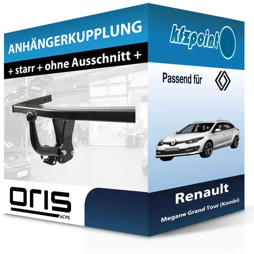 Oris Anhängerkupplung für Renault Megane Grand Tour III KZ0