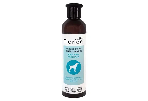 Tierfee Tiershampoo Ökologisches Hunde-Shampoo für Rau- und Kurzhaar 250 ml, 250 ml, ökologisch, vegan