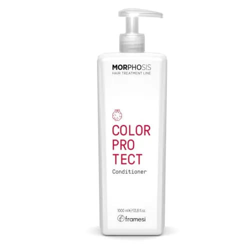 Framesi Morphosis Color Protect Shampoo 1000ml - Haarspülungen & Conditioner, schützt koloriertes Haar und sorgt für langanhaltende Farbbrillanz.