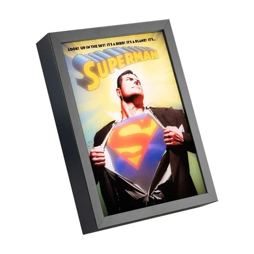 Poster & Bildende Kunst Schwarz von Superman
