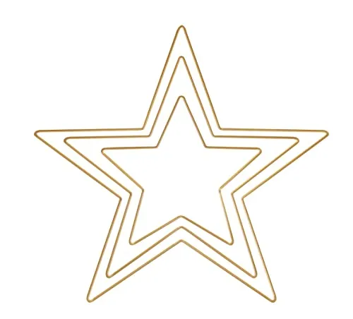Weihnachtsbaumschmuck Gold von Rayher