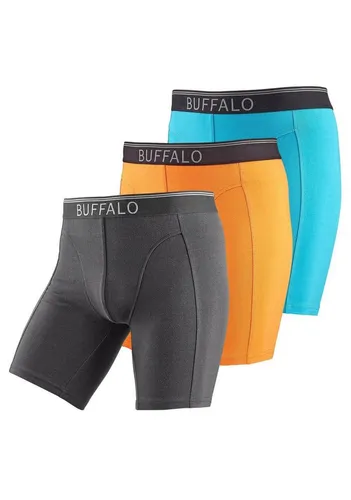 Langer Boxer BUFFALO für Herren in orange von Buffalo